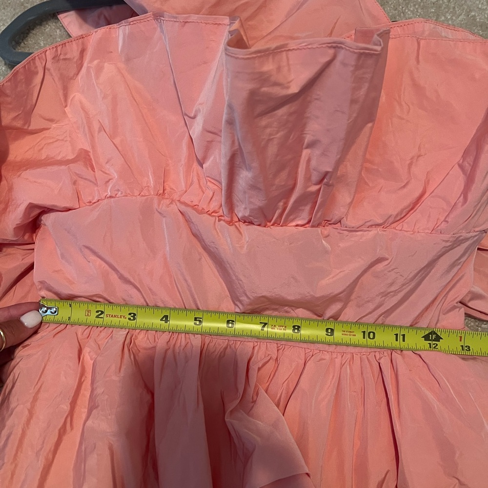 Zara PINK RUFFLE DRESS - Picture 12 of 15